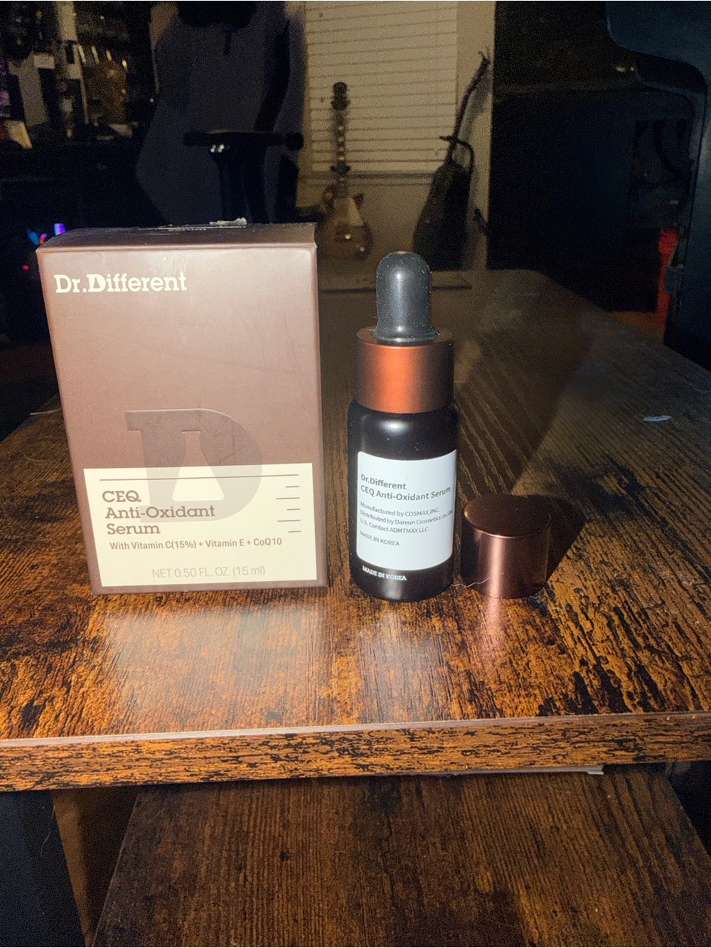 Dr. Different CEQ Anti-Oxidant Serum w Vitamin C & E, .5 oz